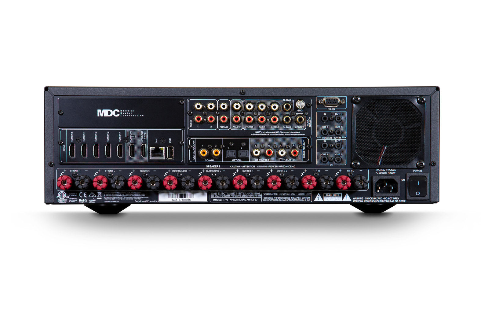 NAD T778 AV-vahvistin