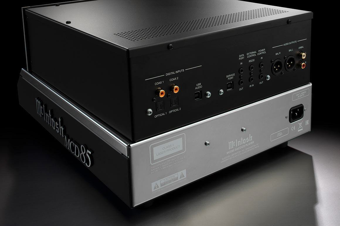 McIntosh MCD85 CD- / SACD-soitin / DAC