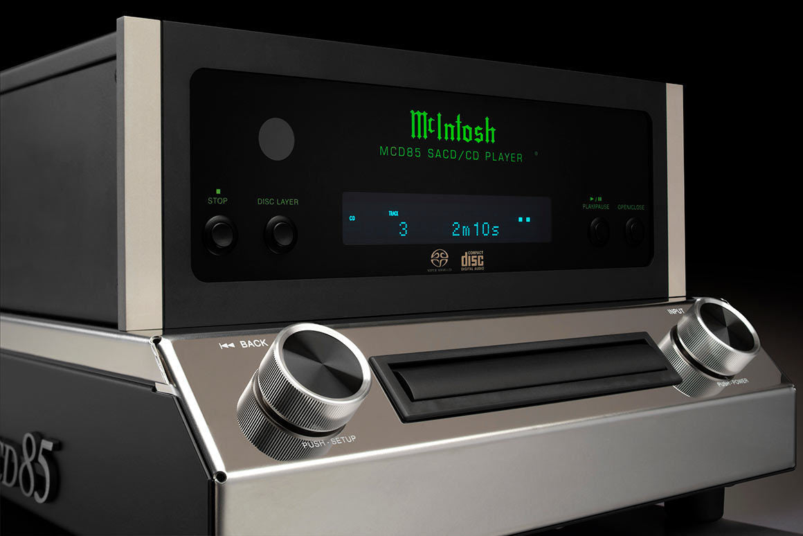 McIntosh MCD85 CD- / SACD-soitin / DAC