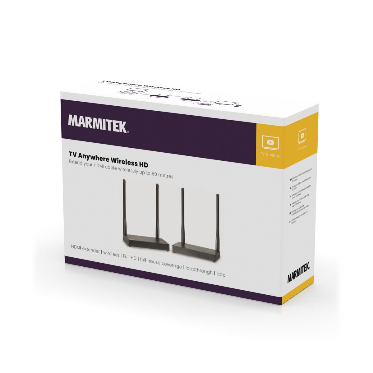 Marmitek TV Anywhere Wireless Full-HD HDMI system