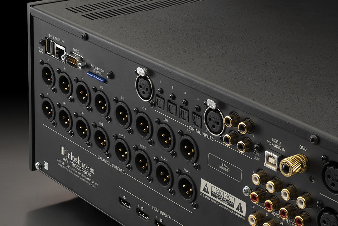 McIntosh MX180 RoomPerfect AV-esivahvistin