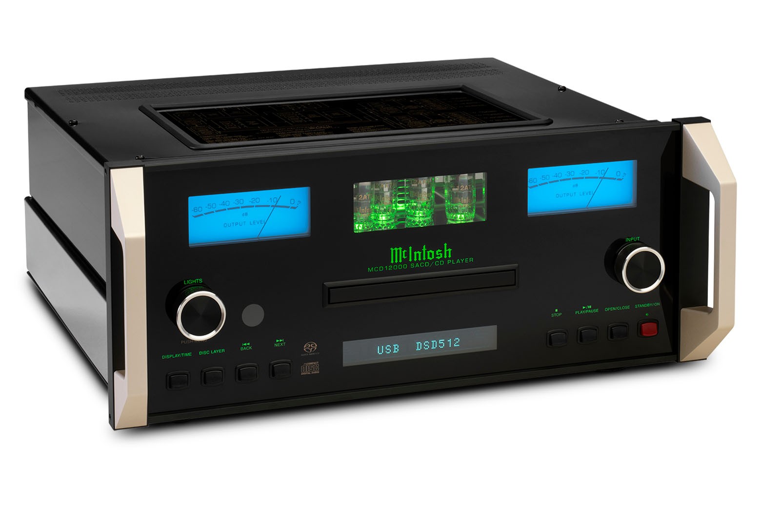 McIntosh MCD12000 referenssitason DA-muunnin / CD-soitin