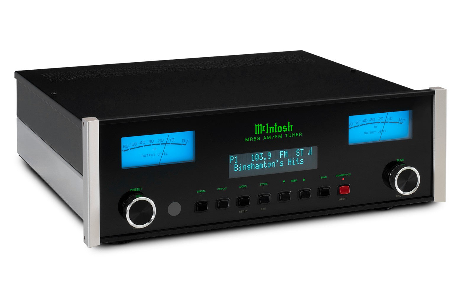 McIntosh MR89 AM/FM-radioviritin, myymälädemo