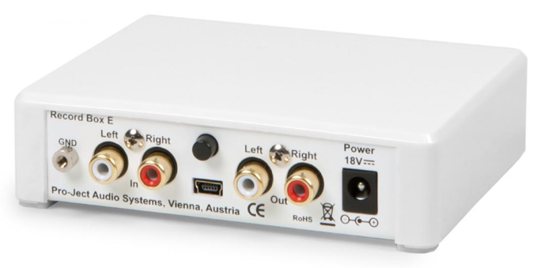 Pro-Ject Record Box E, turntable preamplifier, also for transfer to computer