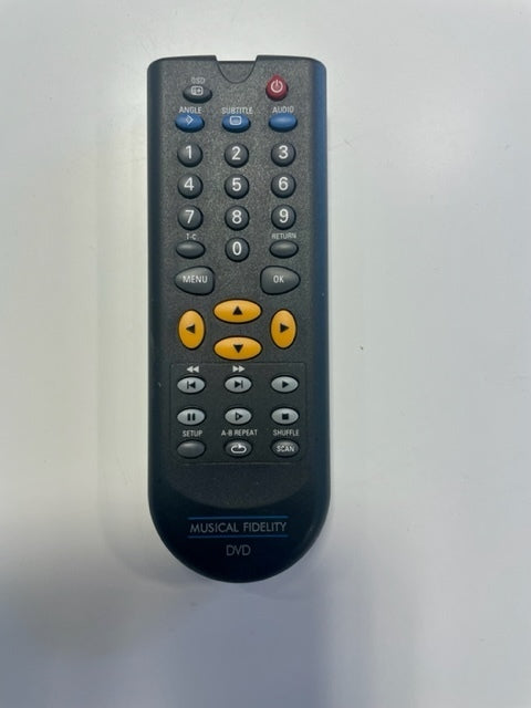 Musical Fidelity DVD remote control