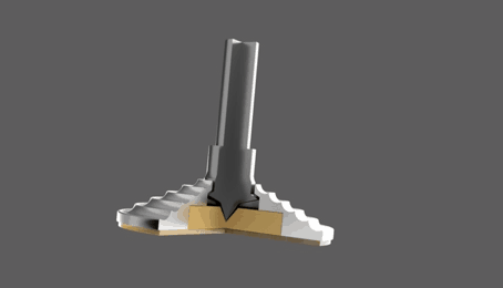 Solid Tech Spike Fixed Floor Protectors 4 pcs