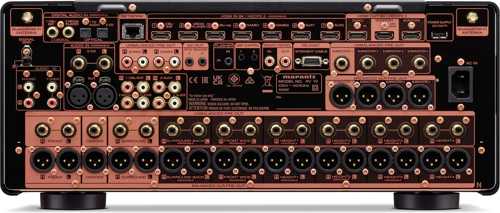 Marantz AV 10 15.4 AV-prosessori