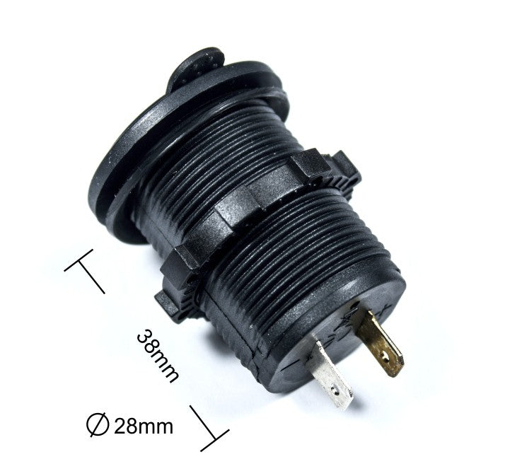 FOUR Connect 4-600153 vedenpitävä USB-pistorasia 12/24V