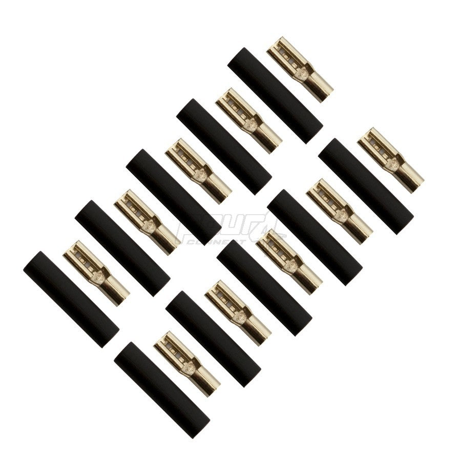 FOUR Connect 4-690732 flat connector 2.5mm2, 2.8mm, black, 10pcs