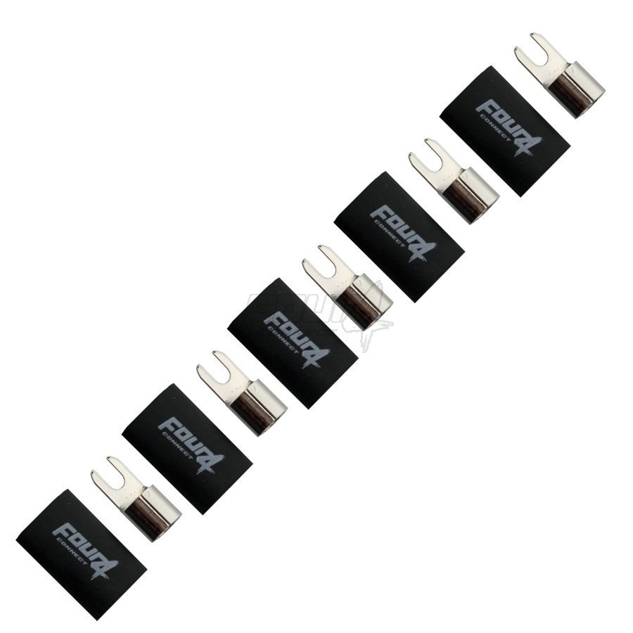 FOUR Connect 4-690837 M4 haarukkaliitin 20mm2, 5x musta