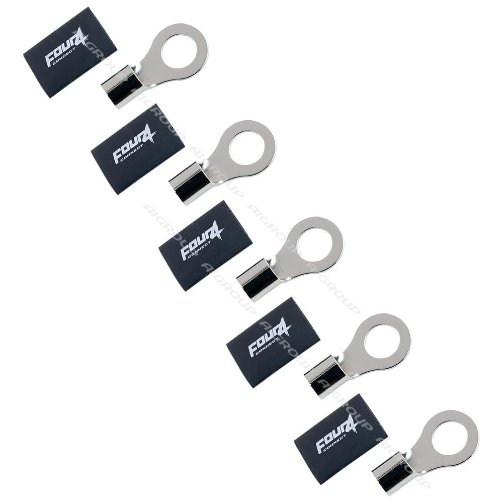 FOUR Connect 4-690966 M12 ring connector 20mm2, 5x black