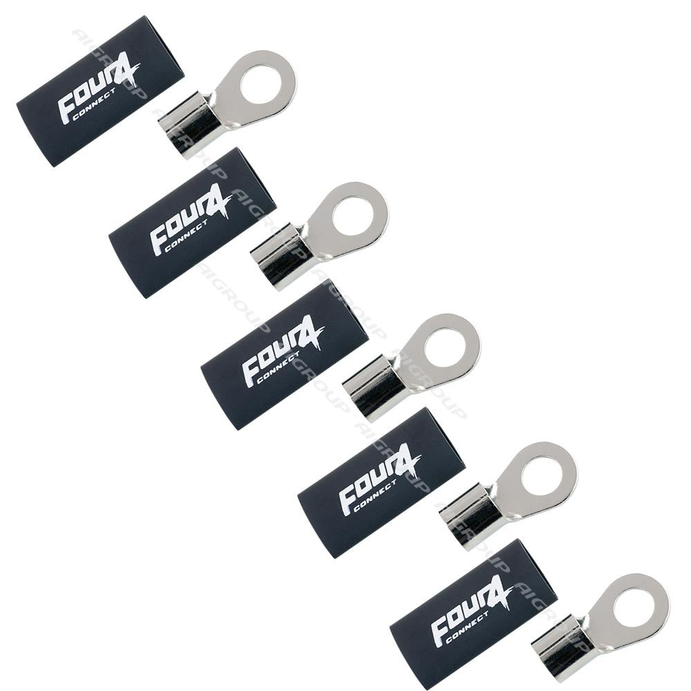 FOUR Connect 4-690968 M12 rengasliitin 50mm2, 5x musta