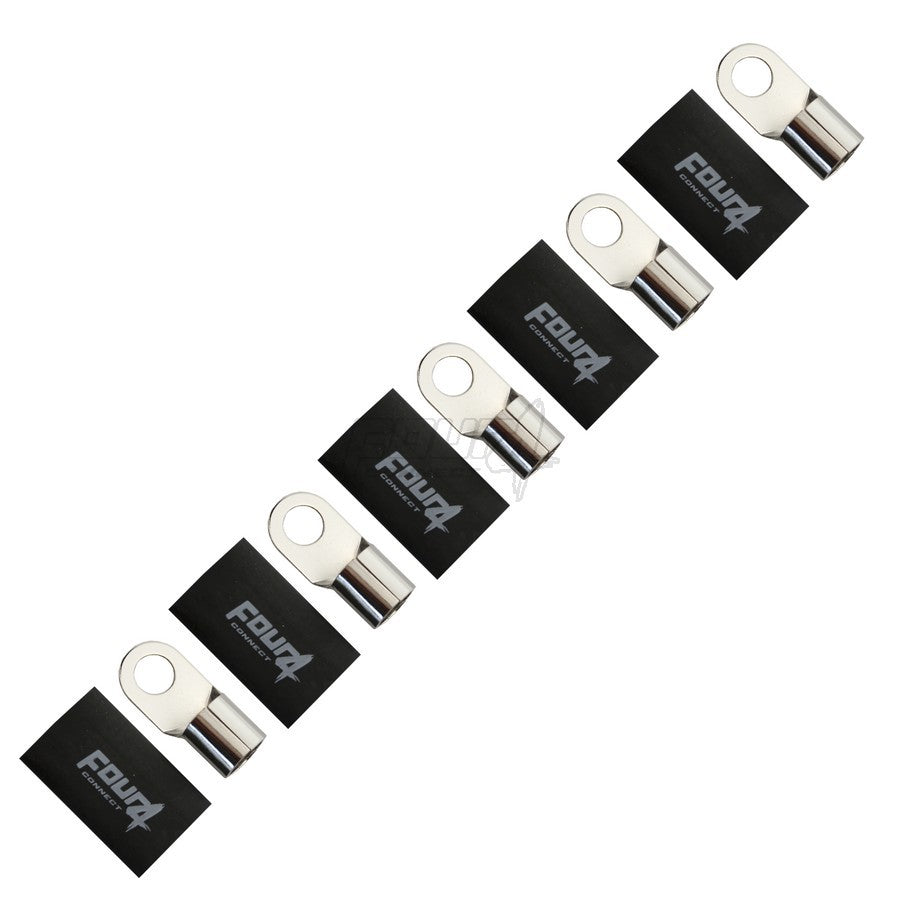 FOUR Connect 4-690977 M12 ring connector 70-100mm2, 5x black