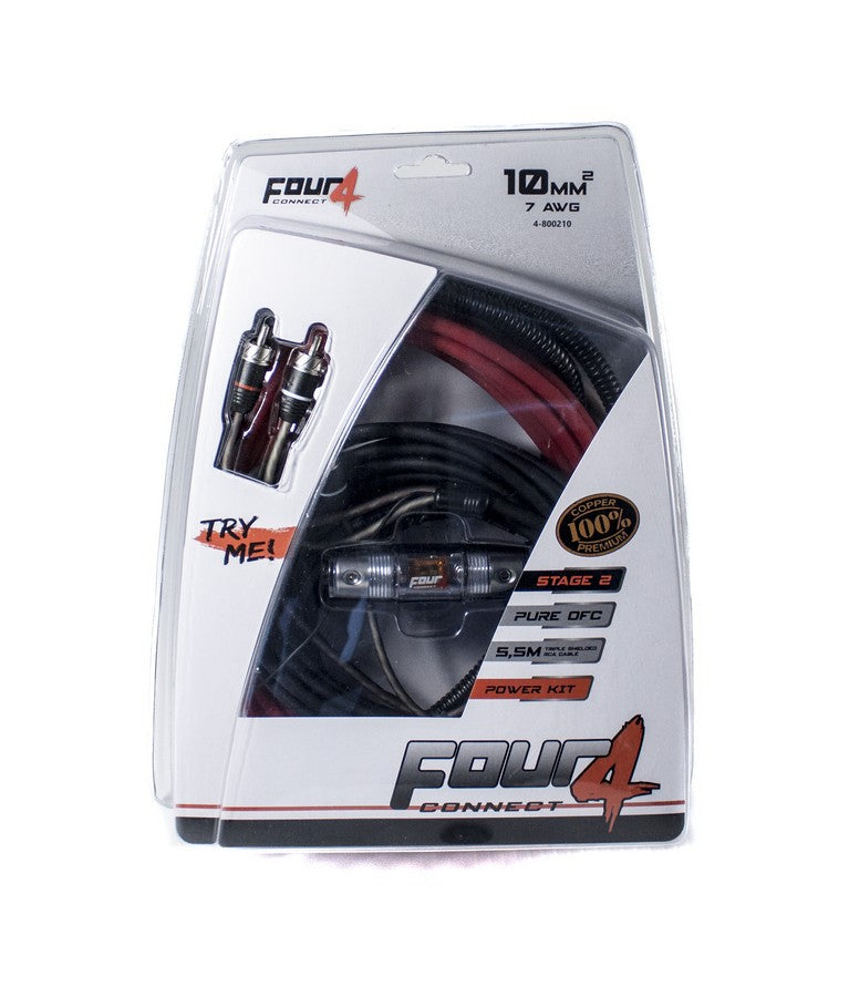 FOUR Connect 4-800210 STAGE2 OFC Power Kit 10mm2