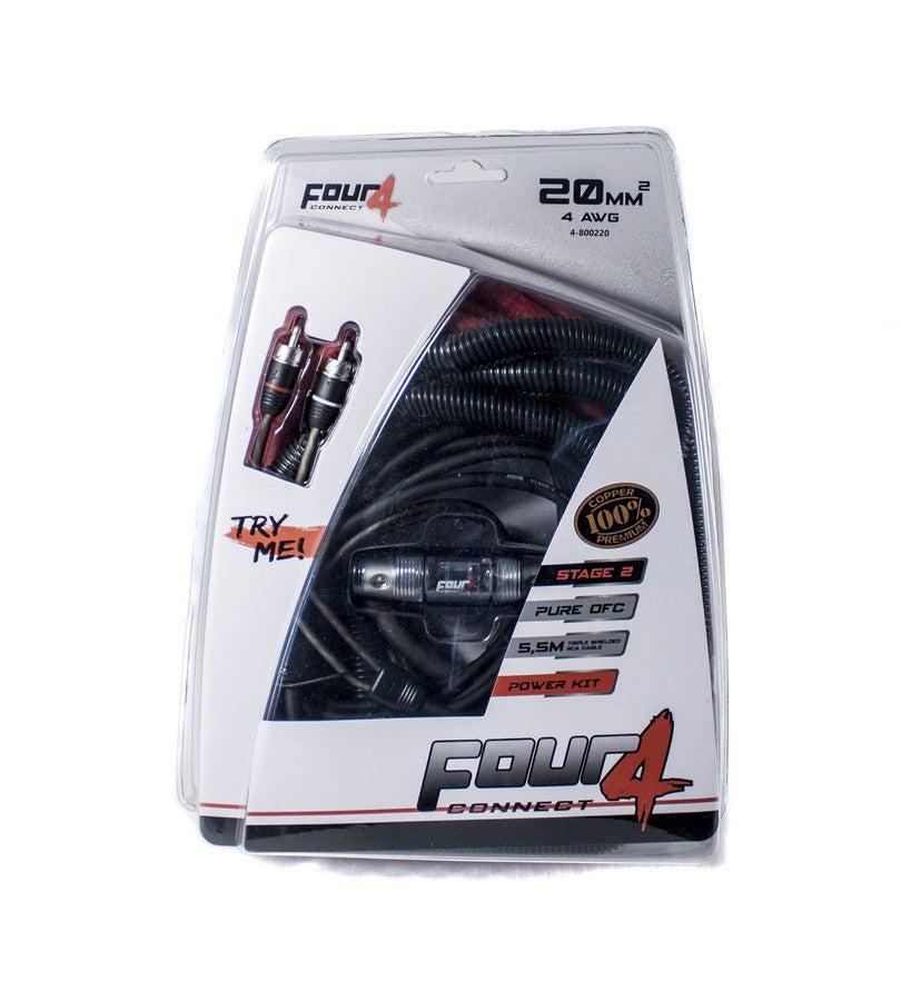 FOUR Connect 4-800220 STAGE2 OFC Power Kit 20mm2