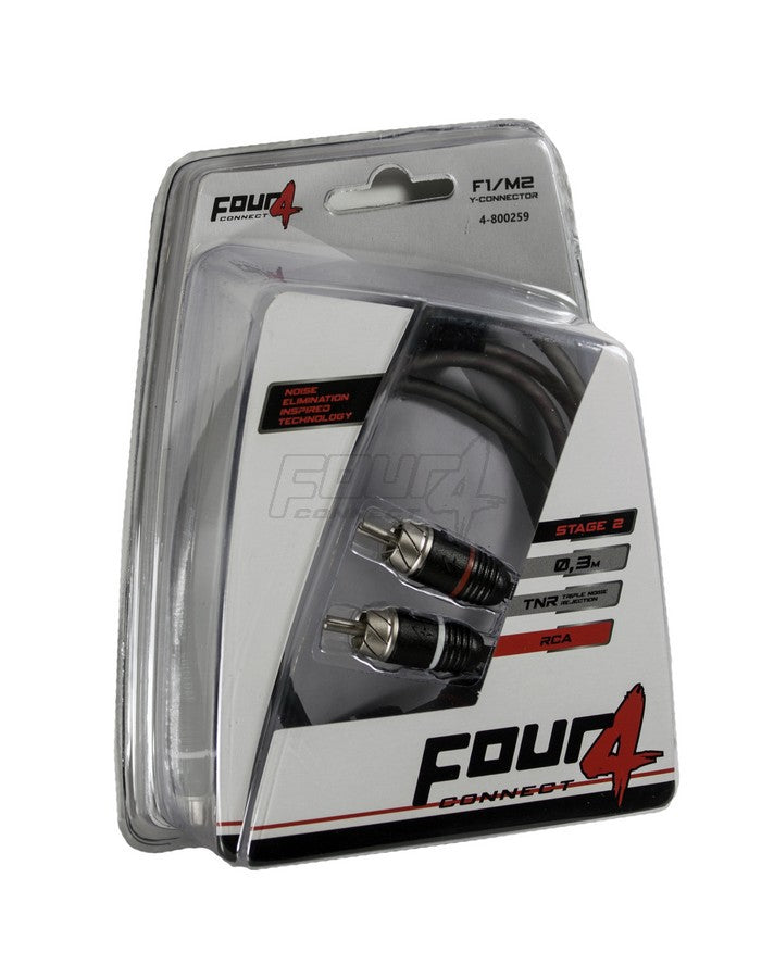 FOUR Connect 4-800259 STAGE2 RCA-haaroitin 1F - 2M