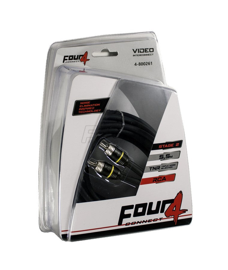 FOUR Connect 4-800621 STAGE2 RCA-Video 5.5m 4-800261