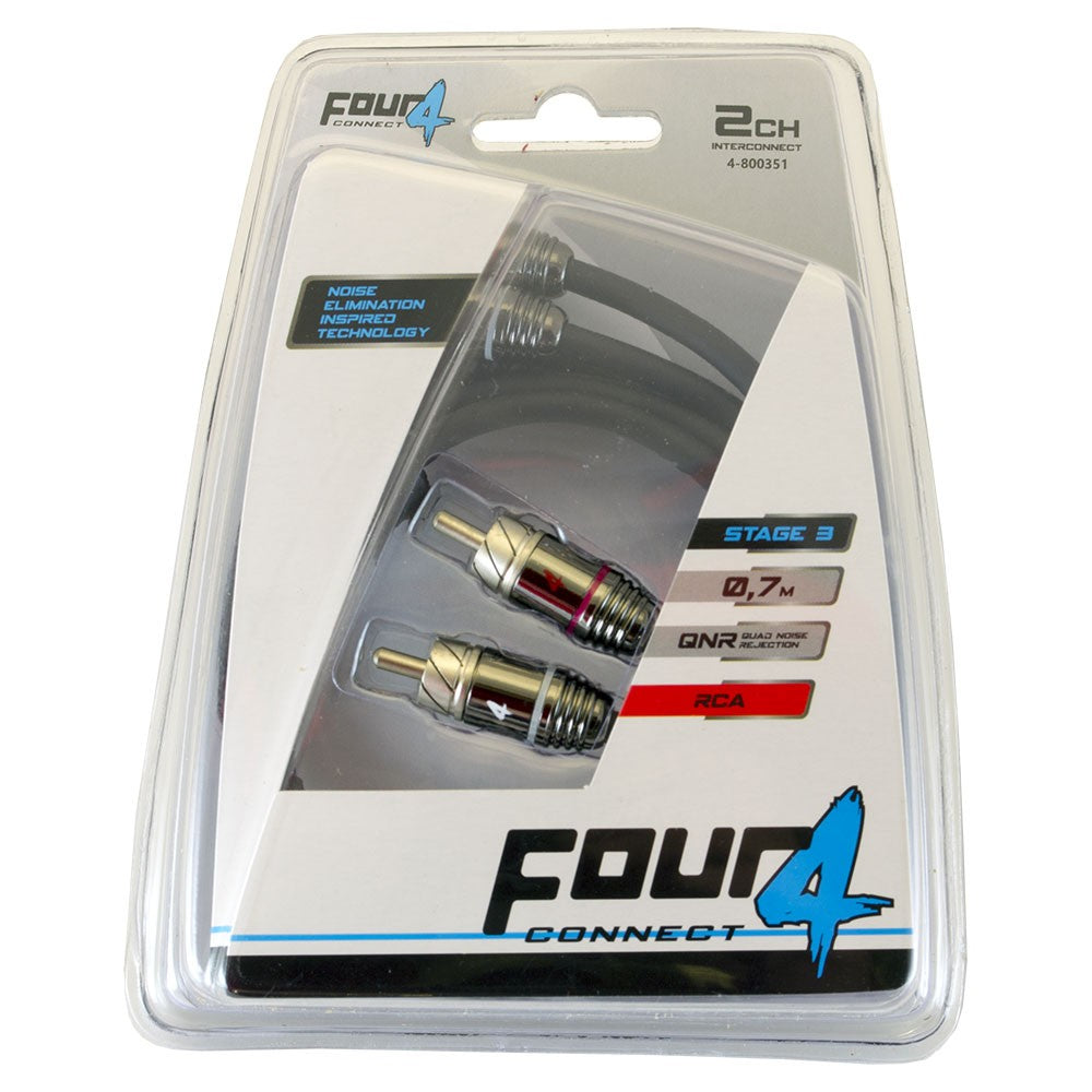 FOUR Connect 4-800351 STAGE3 RCA-kaapeli 0.75m