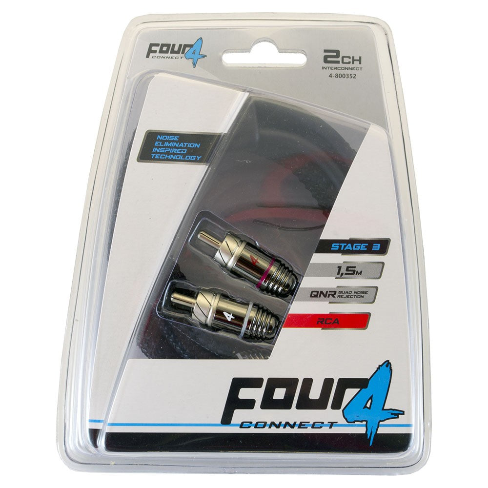 FOUR Connect 4-800352 STAGE3 RCA-kaapeli 1.5m
