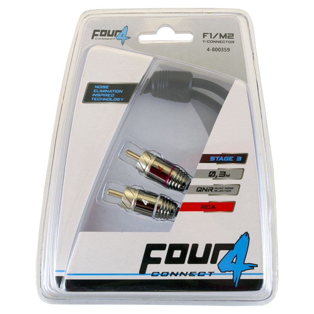 FOUR Connect 4-800359 STAGE3 RCA-haaroitin 1F - 2M