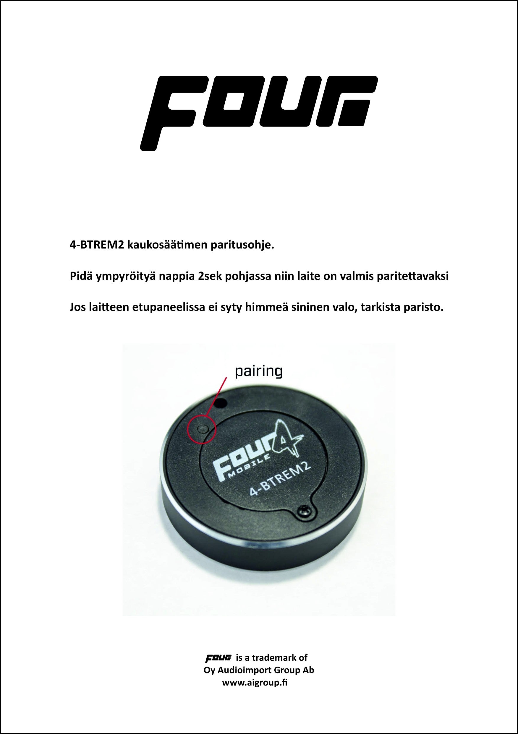 FOUR Mobile 4-BTREM2