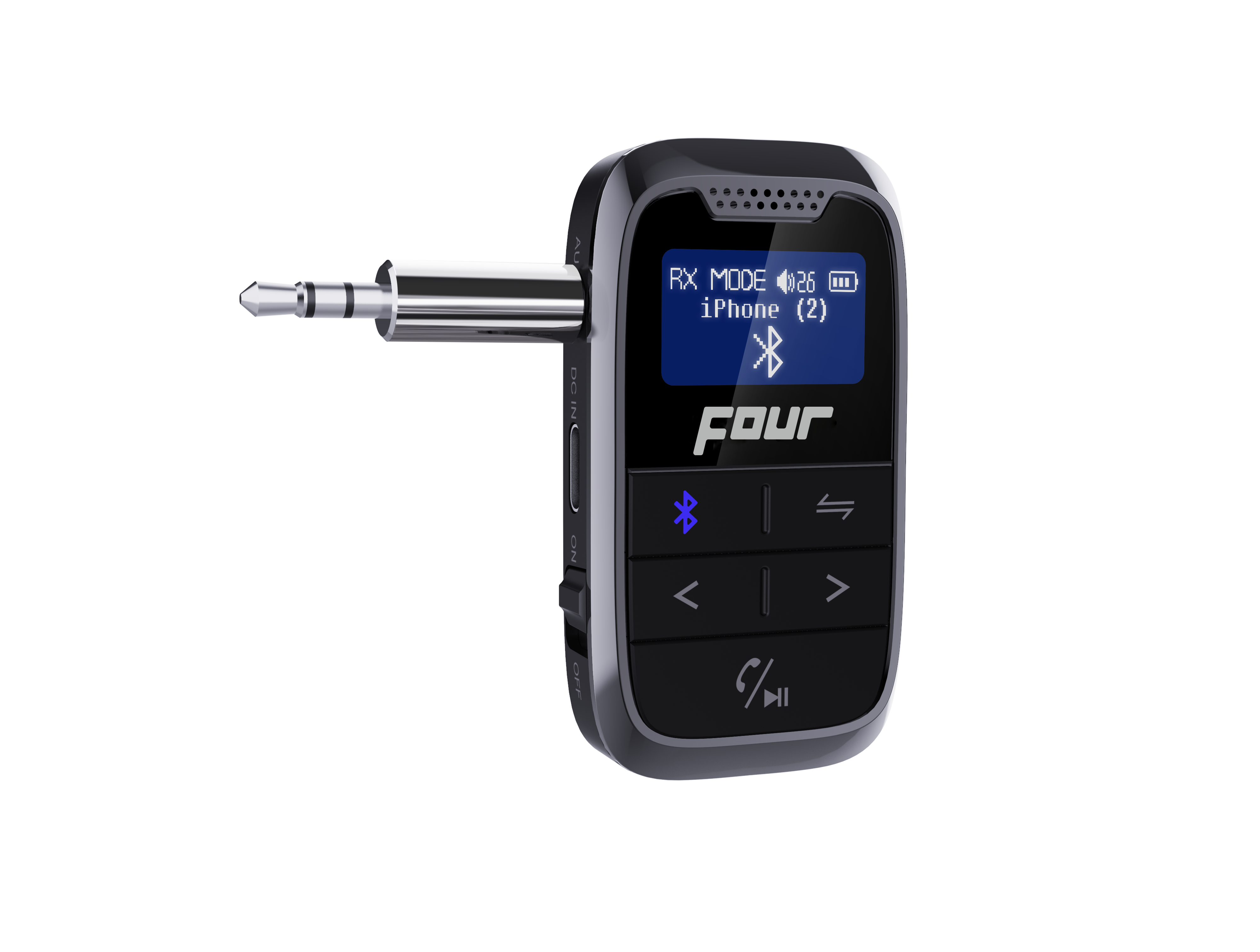 FOUR 2-IN-1 Bluetooth Transmitter / Receiver 4-BTRT1