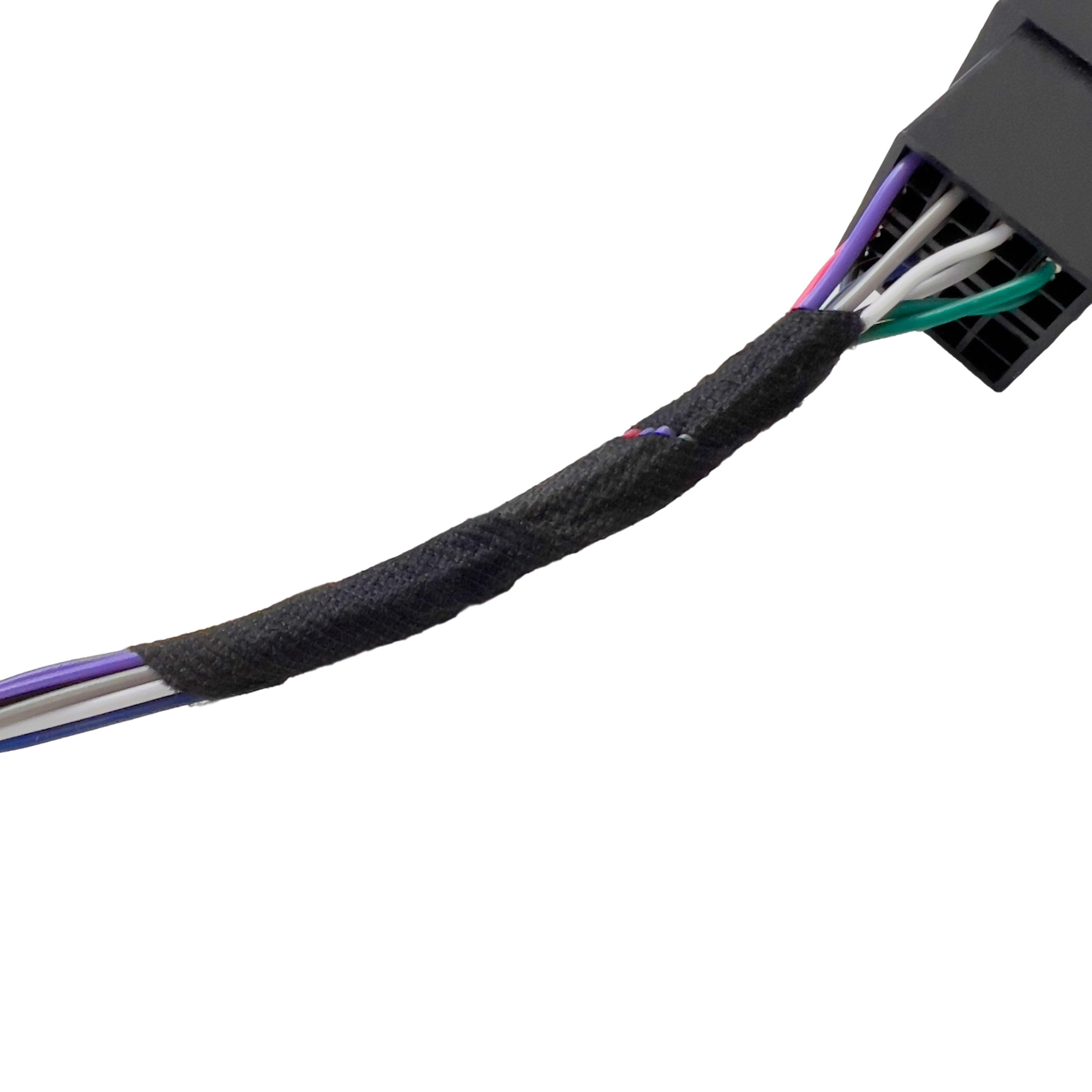 FOUR Connect Fleece tape, L:19mm, D:25m/roll black