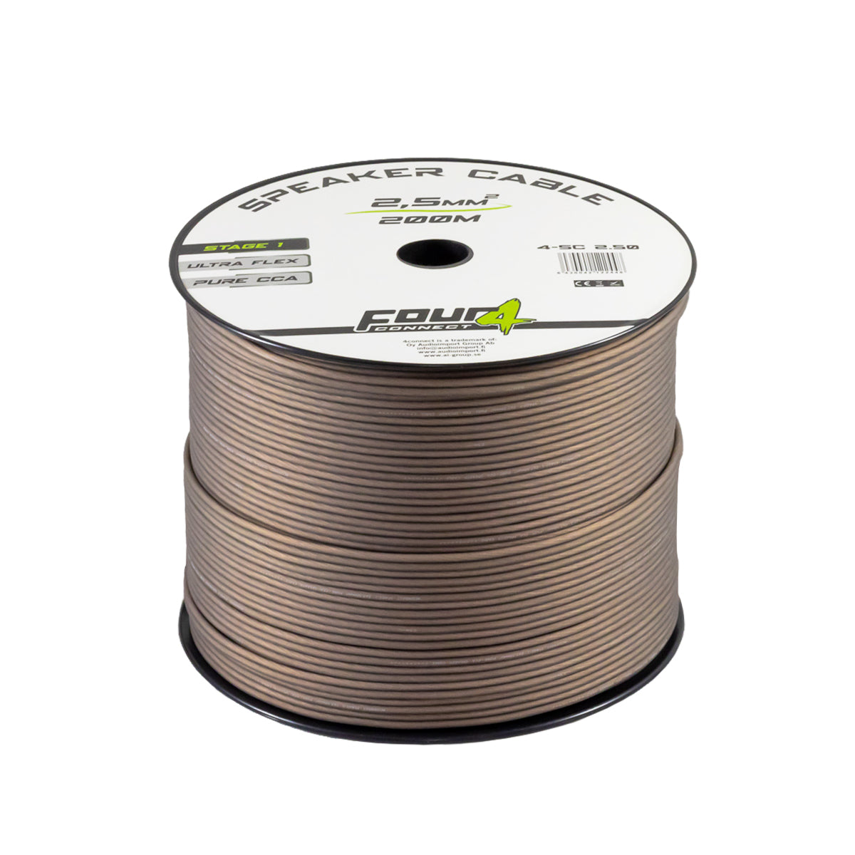 FOUR Connect 4-SC2.50 Speaker cable 2.5mm2 OFCA 200m