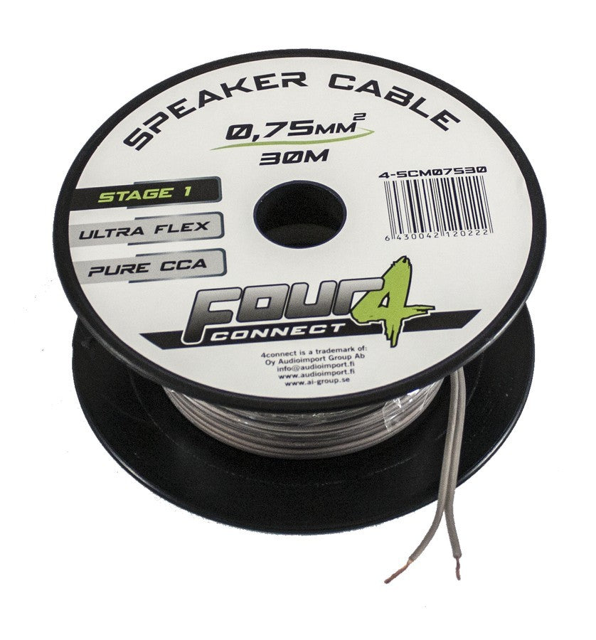 FOUR Connect 4-SCM07530 mini coil 2x0.75mm2, 30m