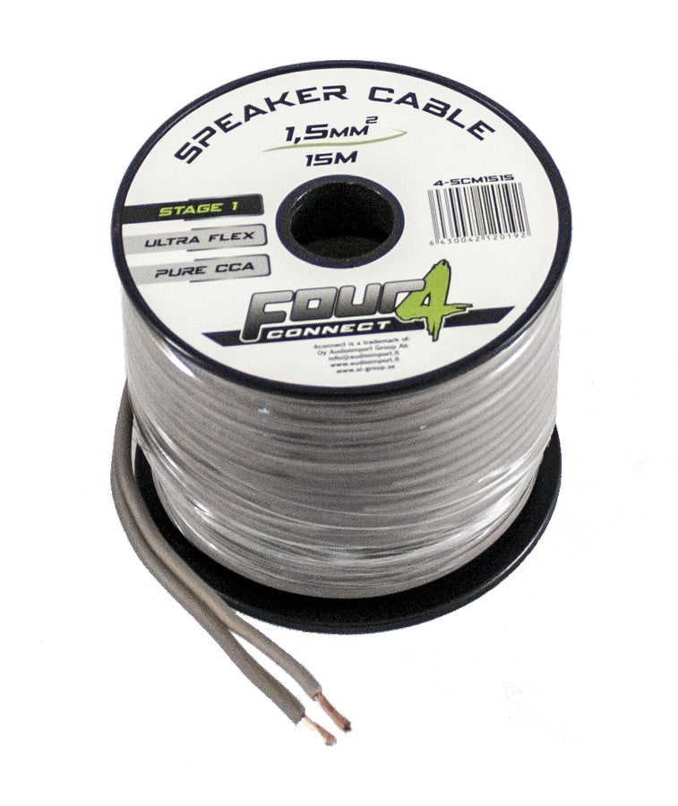 FOUR Connect 4-SCM1515 mini coil 2x1.5mm2, 15m