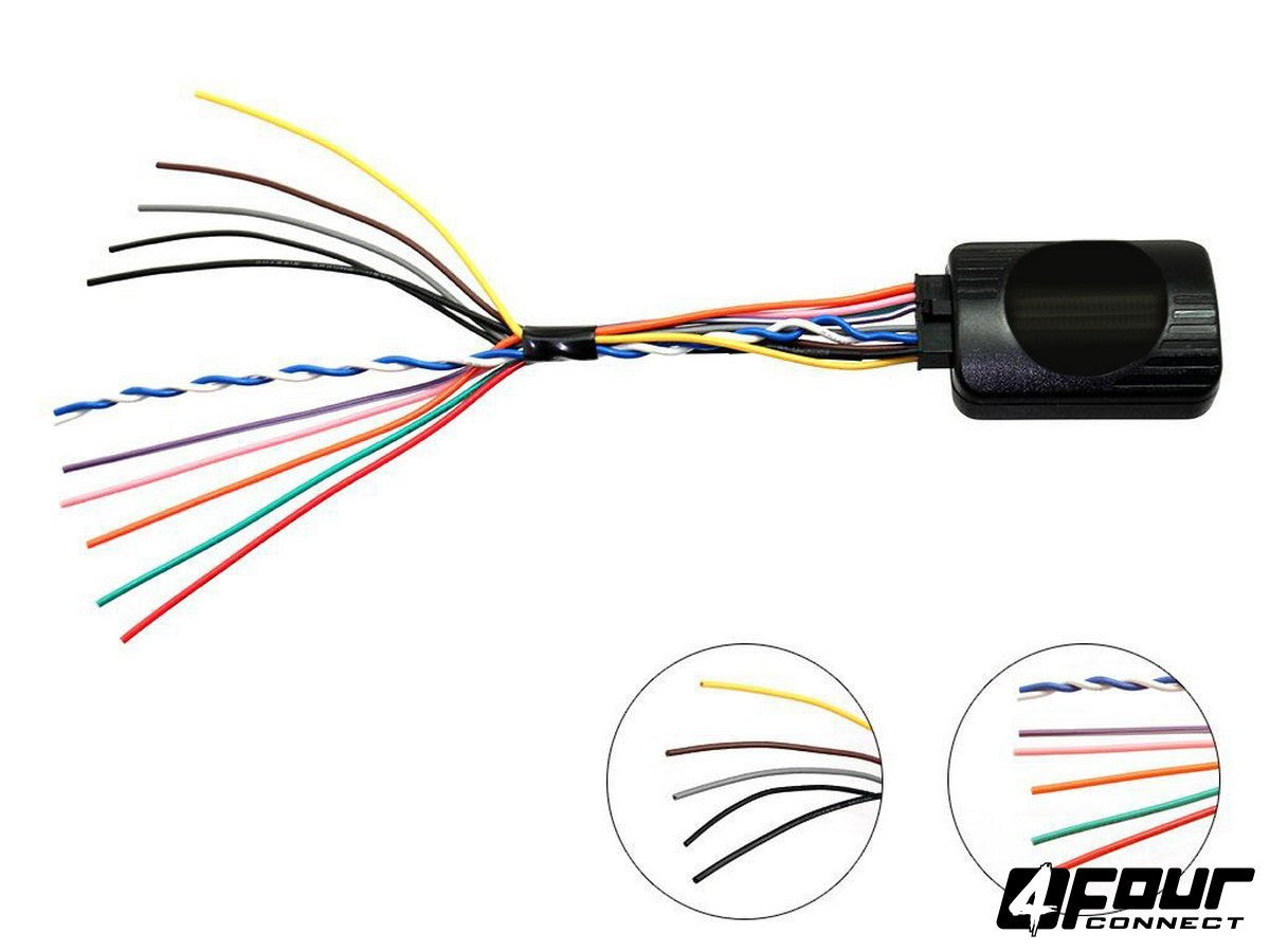 FOUR Connect 4-UNI-SWC.3 Universaali rattiohjain-adapteri