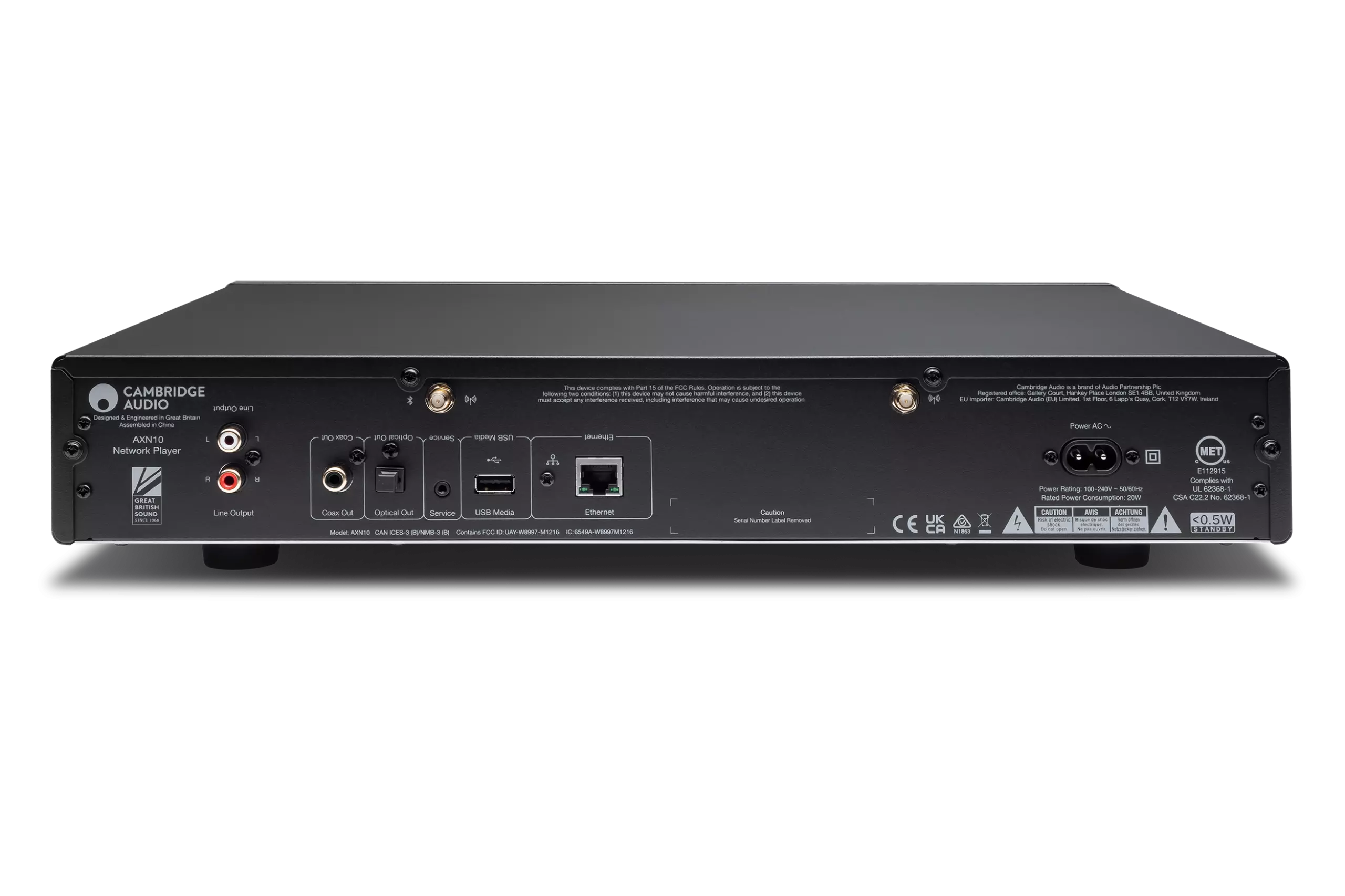 Cambridge Audio AXN10 verkkosoitin, demo