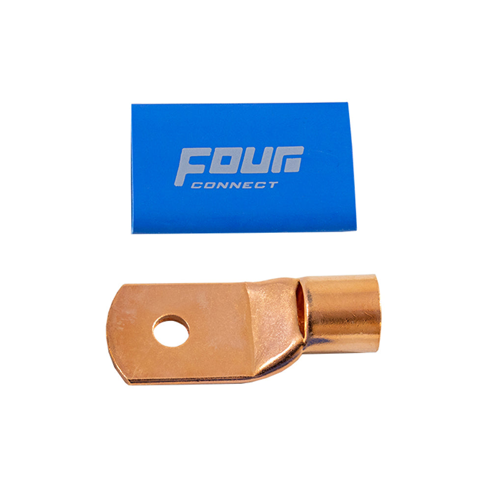 FOUR Connect 4-690393 STAGE3 OFC M8 ring connector 70-100mm2, 10x blue