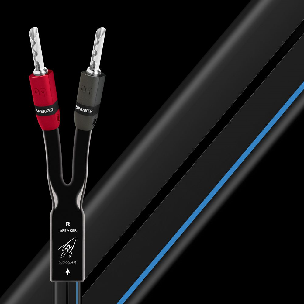 Audioquest Rocket 22 speaker cable pair