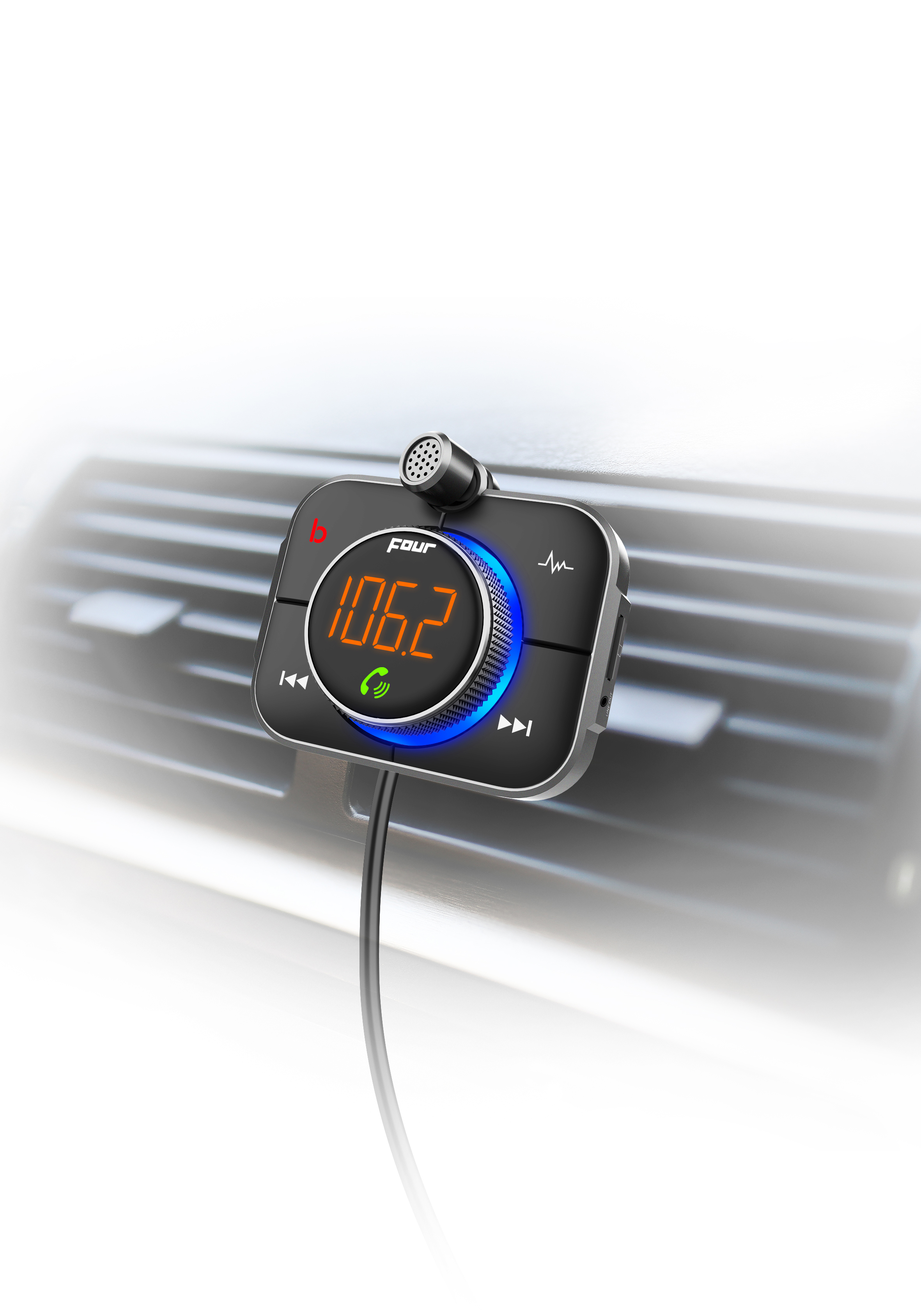 FOUR Mobile 4-FMTBT2.1 FM transmitter