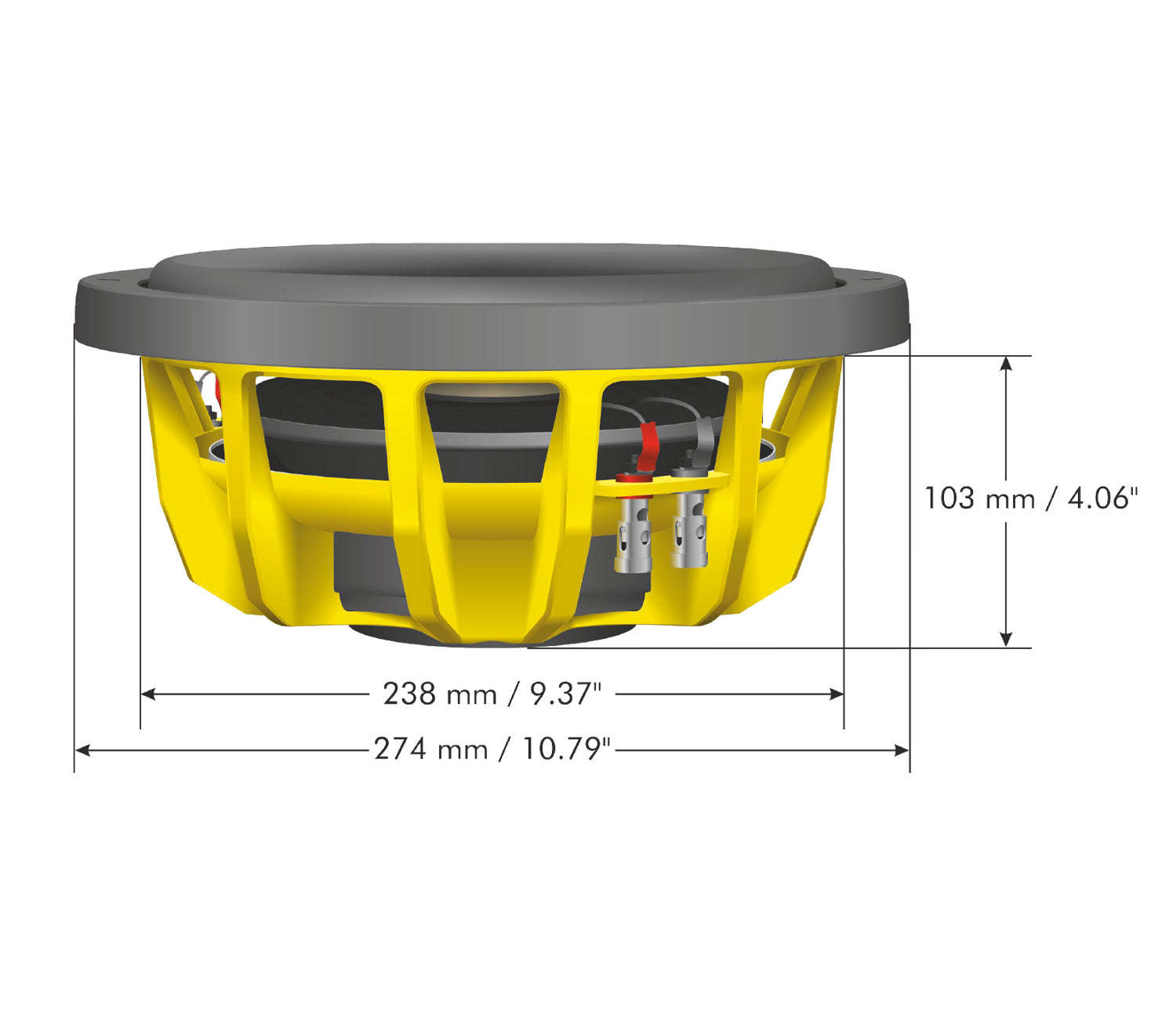 Ground Zero GZHW 10SPL-D2 FLAT