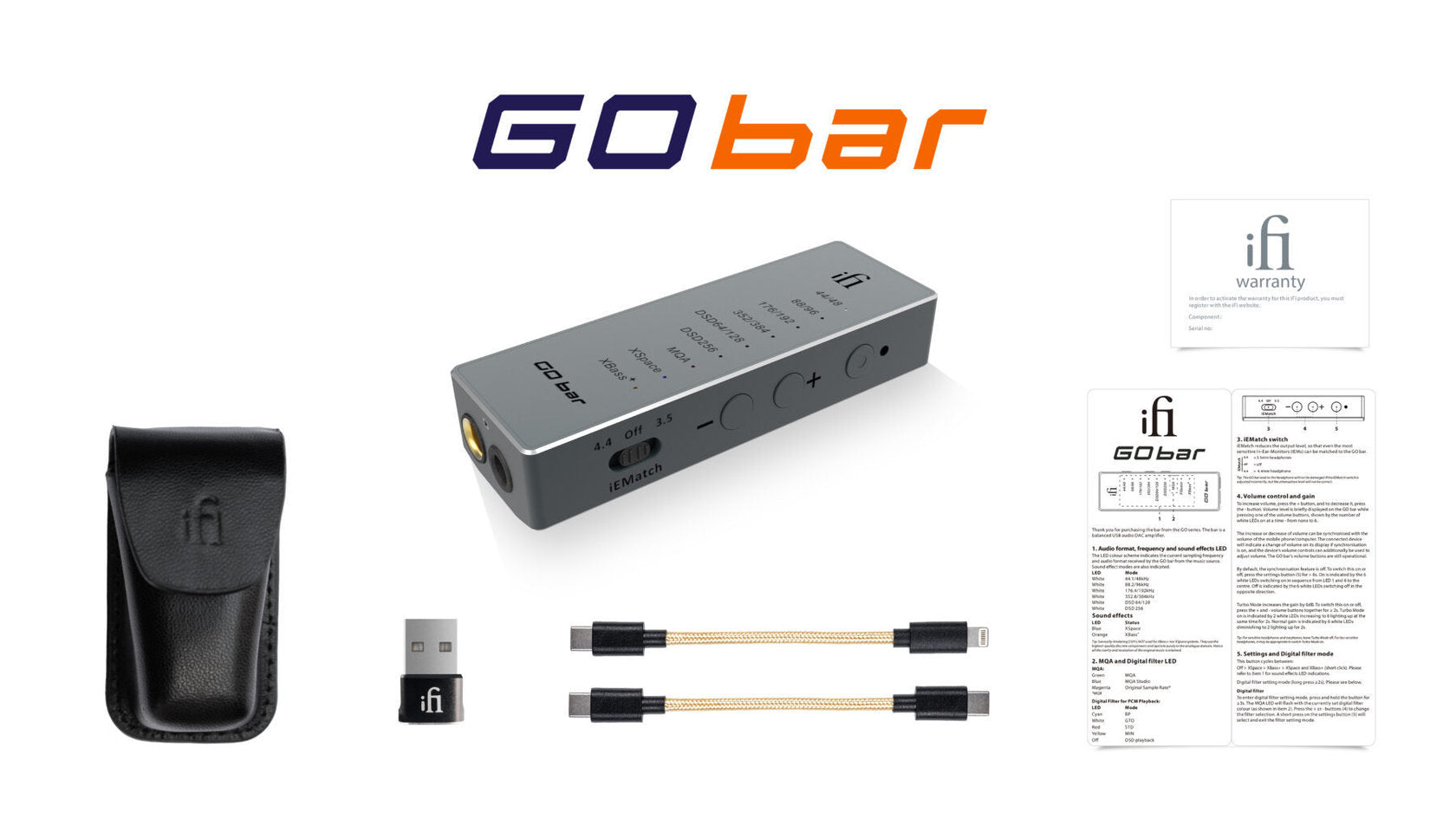 iFi GO bar USB DAC