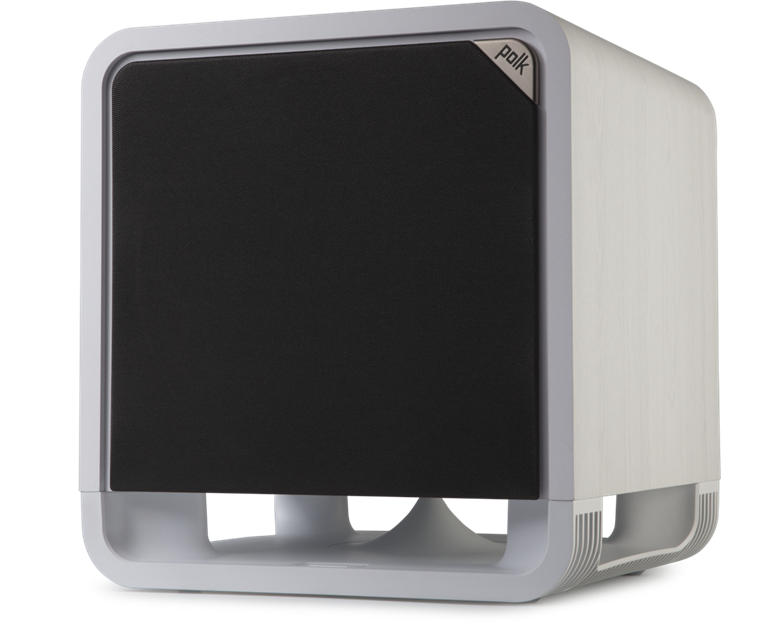 Polk Audio HTS10 aktiivisubwoofer, siisti valkoinen n 2-vuotias vaihtosubbari, Vantaa