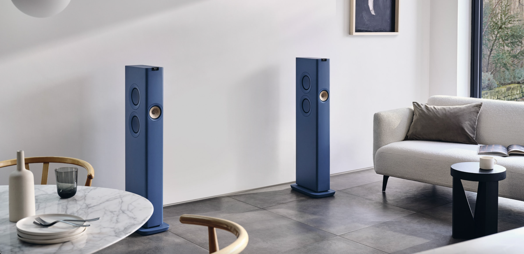 KEF LS60 Wireless aktiivikaiutinpari