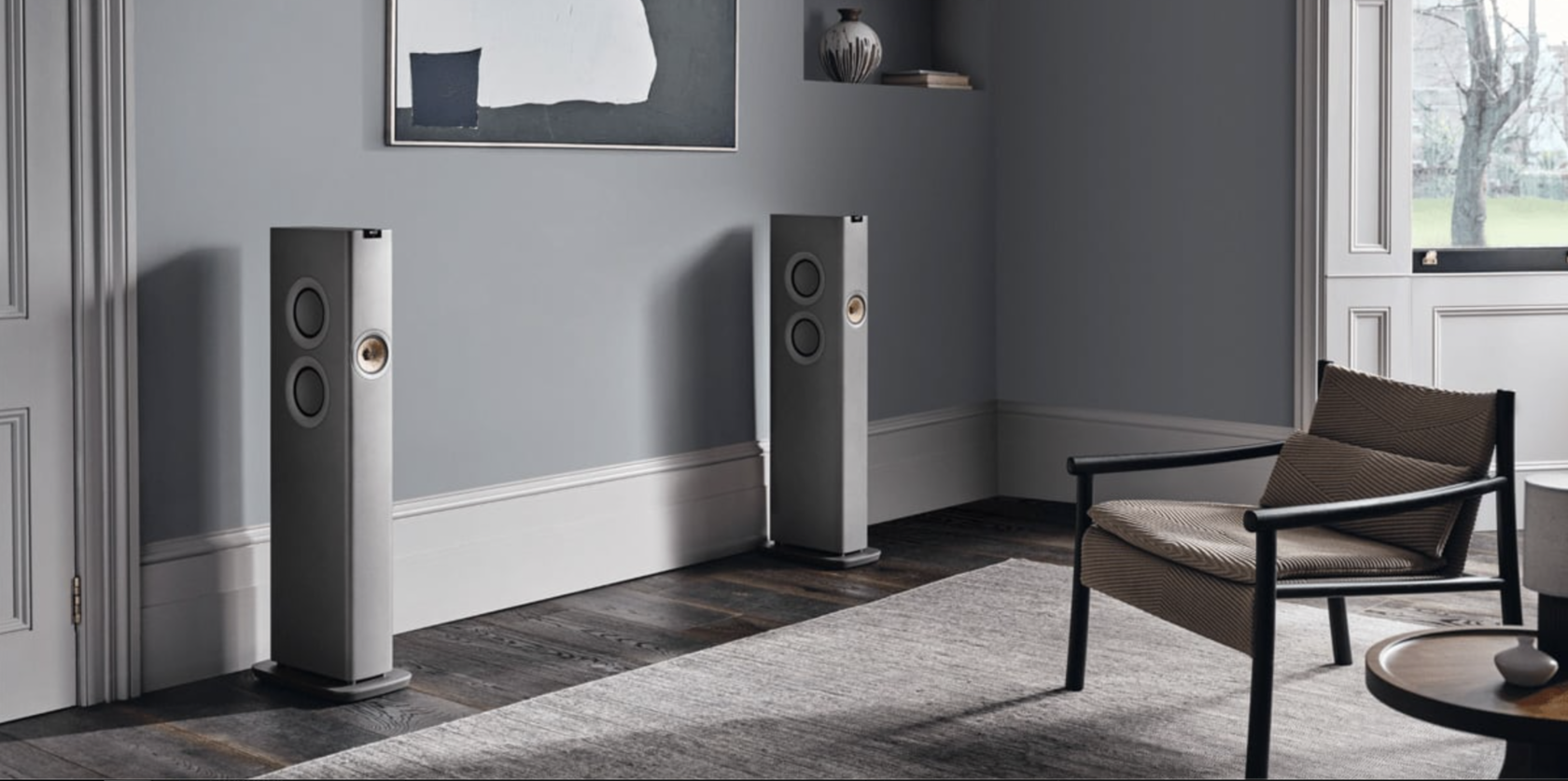 KEF LS60 Wireless aktiivikaiutinpari