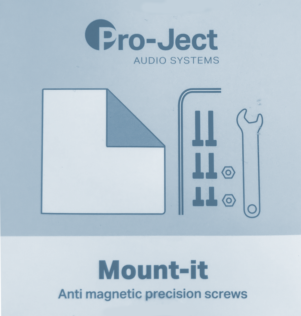Pro-Ject Mount It, ruuvipakkaus äänirasioille