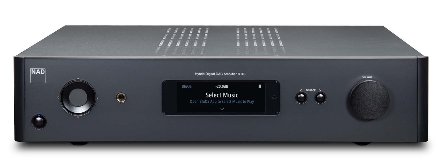 NAD C389 Hybrid Digital DAC vahvistin