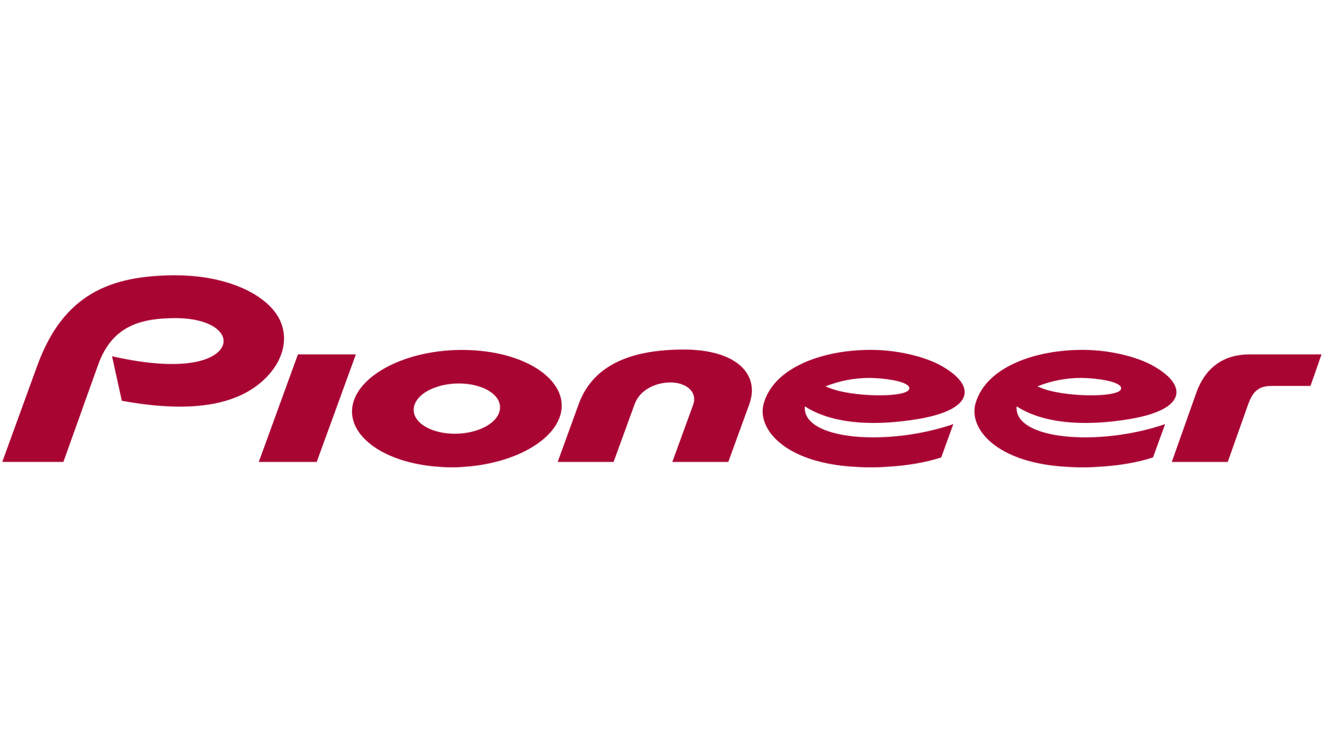 Pioneer Sticker 300x45 mm Red PIONEER STICKER 300x45 Red
