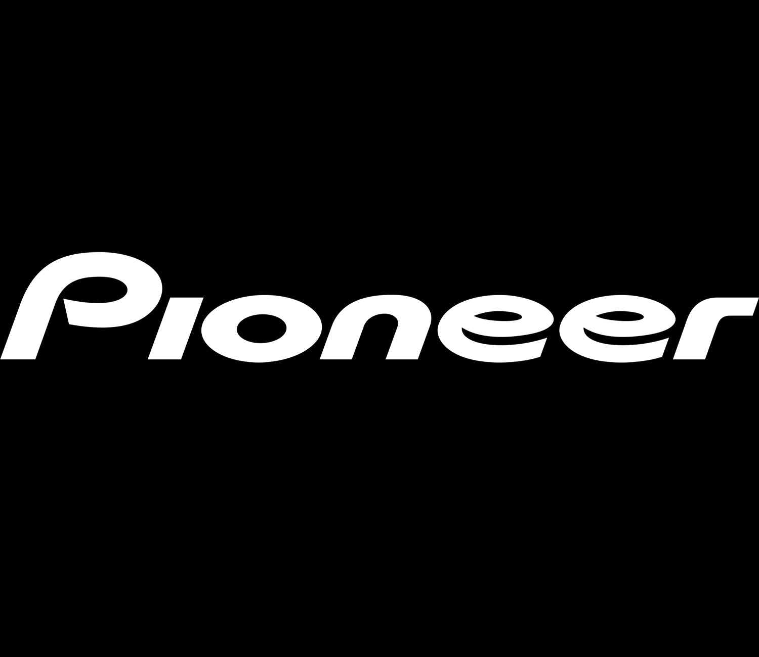 Pioneer Sticker 300x45 mm White PIONEER STICKER 300x45 White