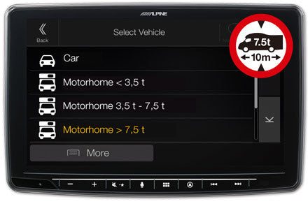 Alpine INE-F904DC ”CARAVAN”