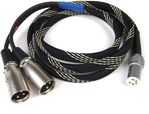 Pro-Ject Connect It Phono DS XLR-5P TAC, 123 cm, levysoitinkaapeli