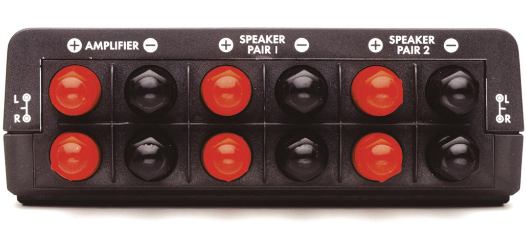 QED SS21 speaker splitter 2 pairs, Banana connectors