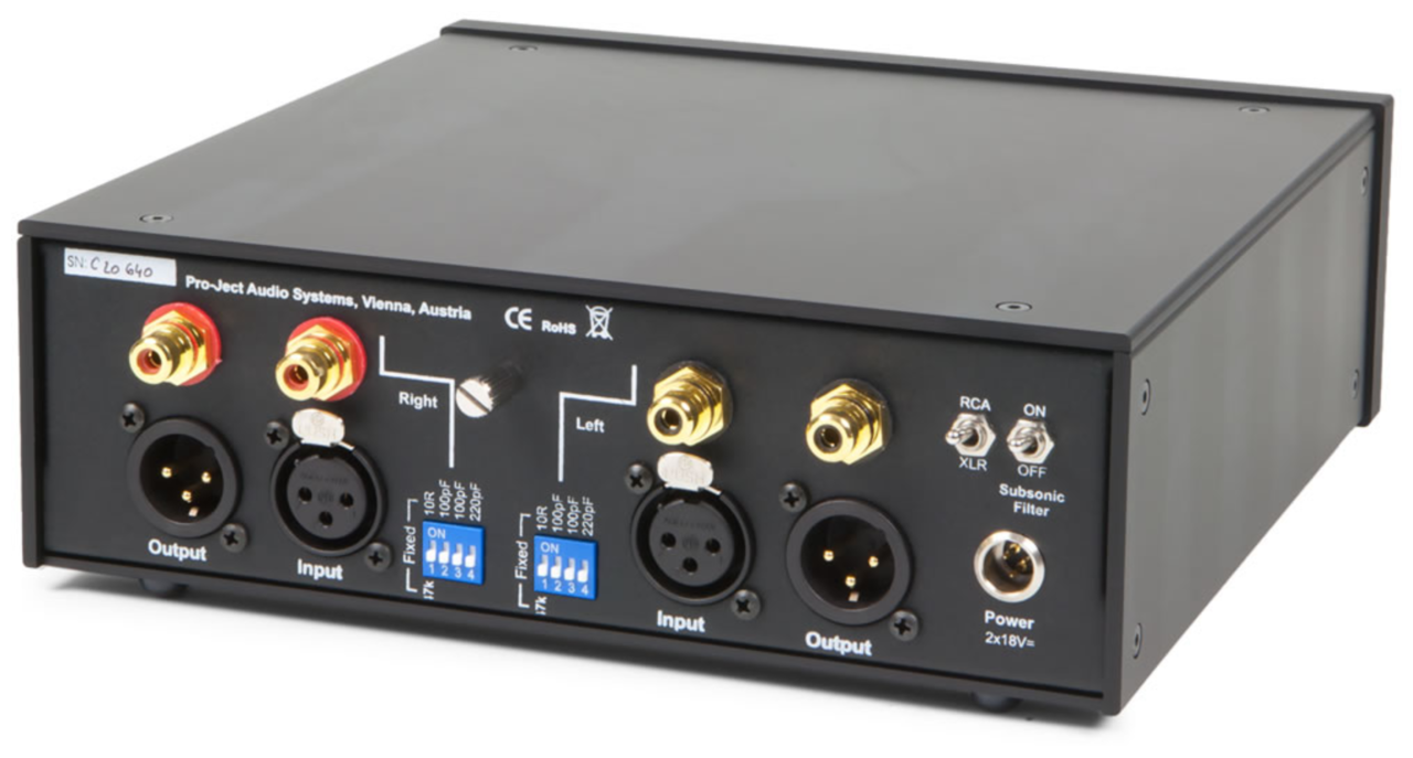 Pro-Ject Phono Box RS turntable preamplifier