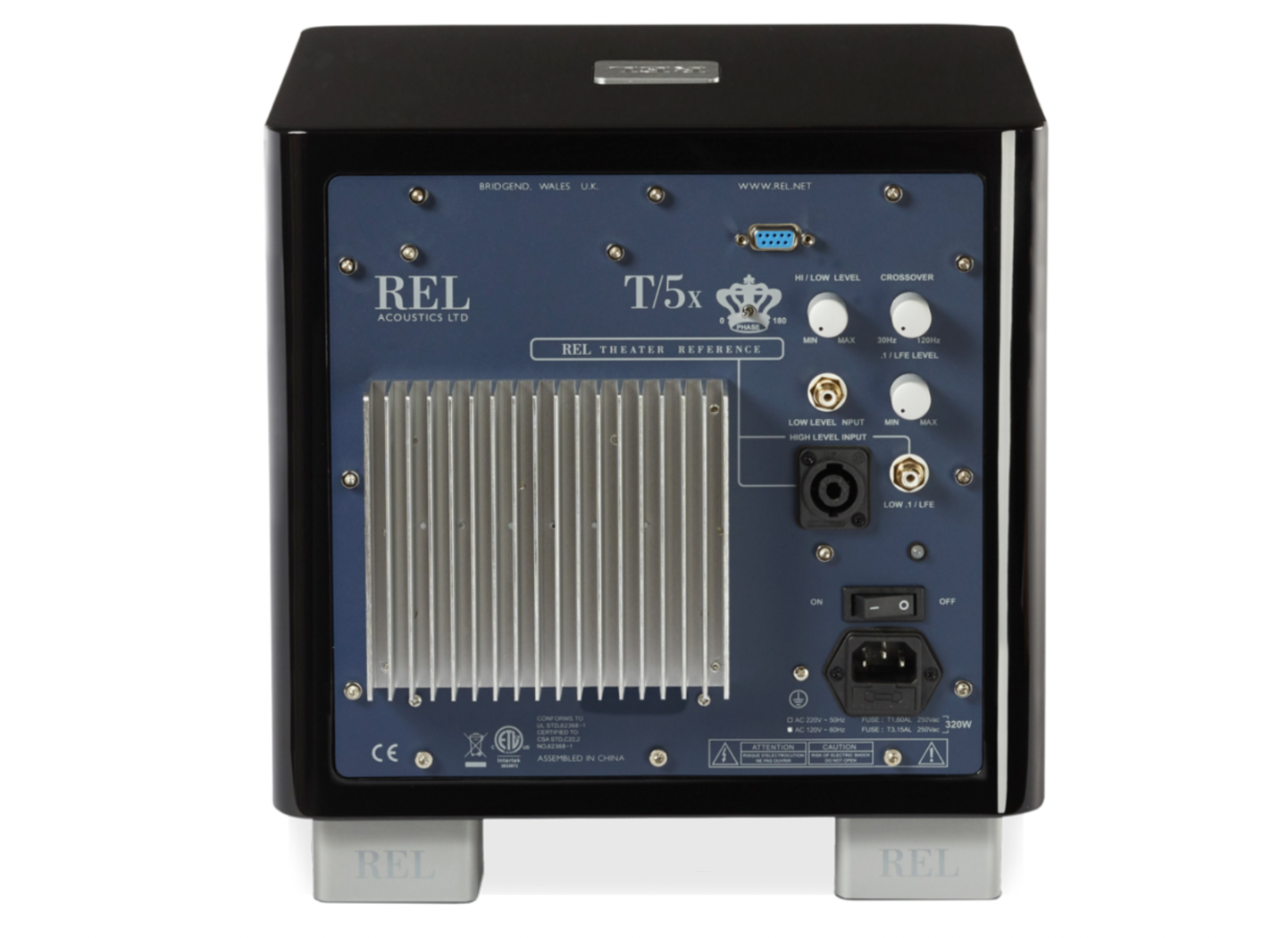 REL T/5x 8" active subwoofer