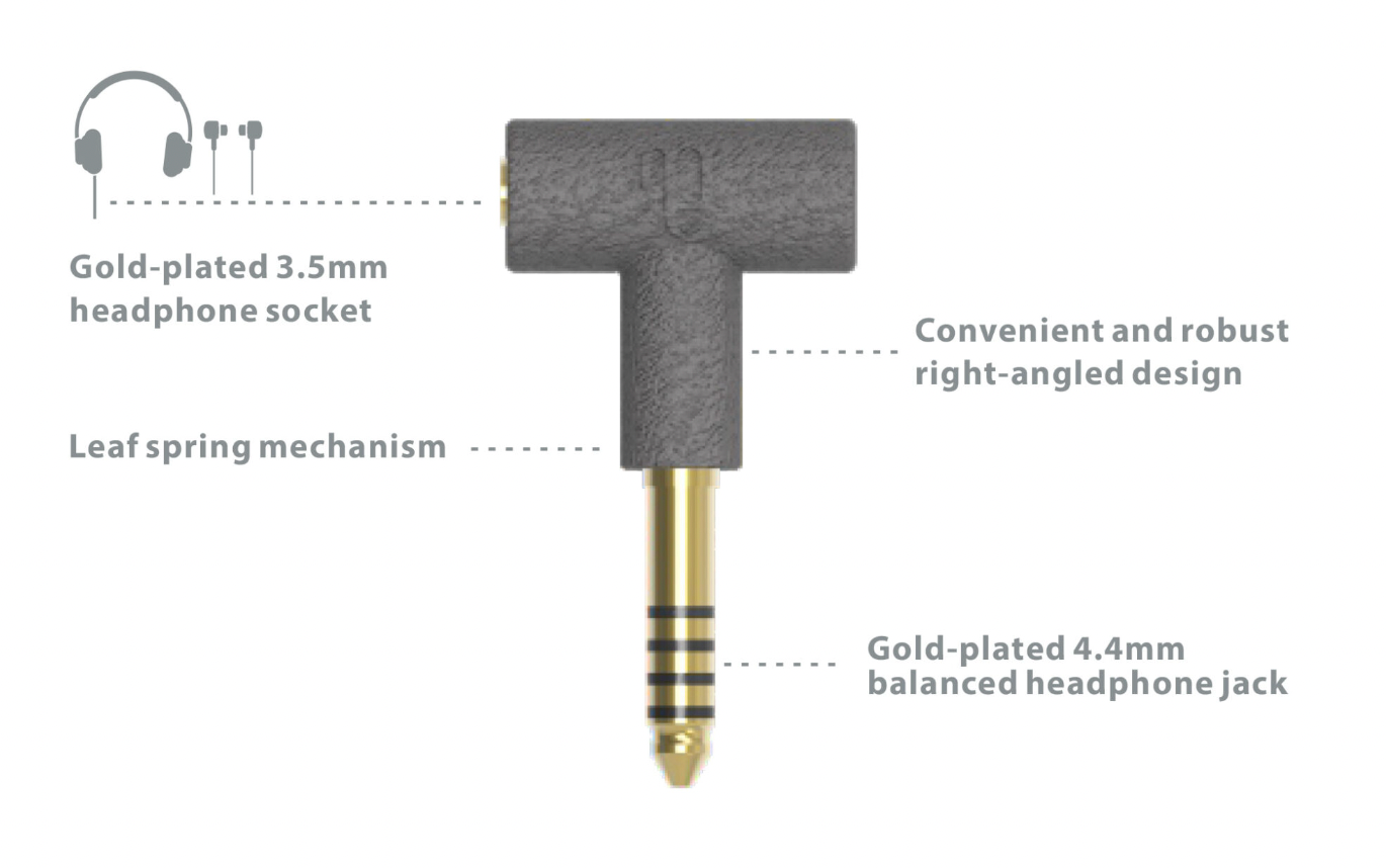 iFi 3.5mm - 4.4mm headphone adapter